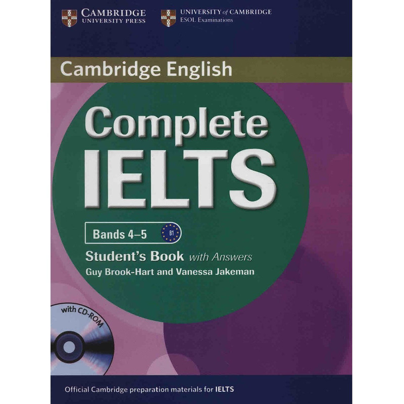کتاب زبان Complete IELTS Bands 4-5 Students Book اثر گای بروک هارت