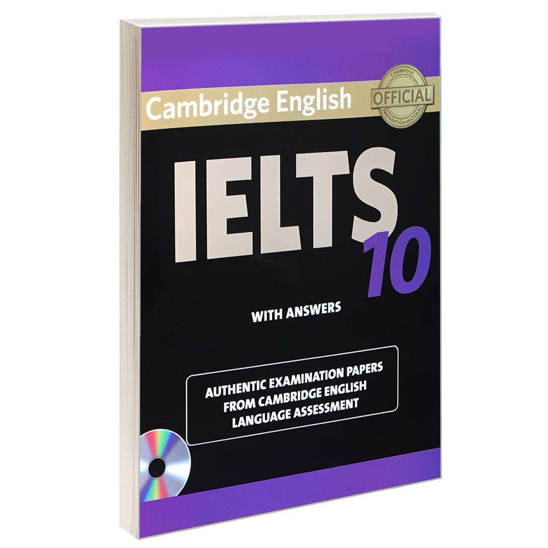 کتاب IELTS 10 اثر جمعی از نویسندگان انتشارات Cambridge