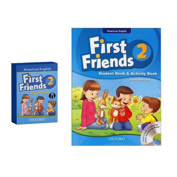 کتاب First Friends 2 اثر Susan Iannuzzi انتشارات الوندپویان مجموعه دو جلدی