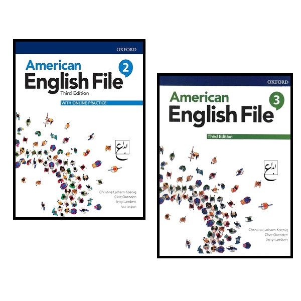 کتاب American English File 2_3 Third Edition اثر جمعی از نویسندگان انتشارات ابداع 2 جلدی