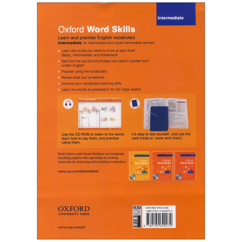 کتاب oxford word skills intermediate اثر Stuart Redman انتشارات oxford