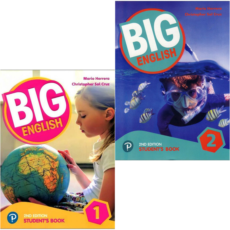 کتاب Big English اثر جمعی از نویسندگان انتشارات Pearson دو جلدی