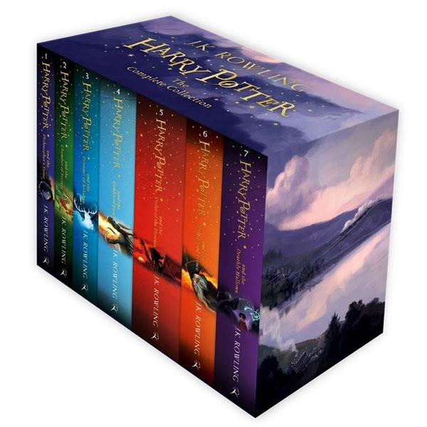 کتاب HARRY POTTER اثر J. K. Rowling نشر Bloomsbury هفت جلدی