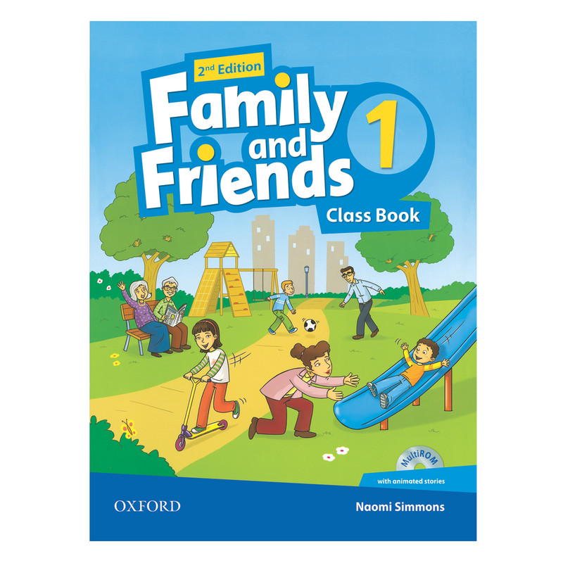 کتاب FAMILY AND FRIENDS 1 اثر NAOMI SIMMONS انتشارات OXFORD