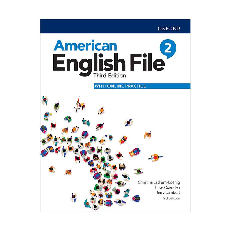 کتاب American English File 2 3rd edition اثر جمعی از نویسندگان انتشارات اکسفورد 
