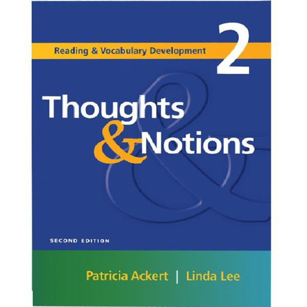 کتاب Thought and notions 2nd edition اثر جمعی از نویسندگان انتشارات جنگل