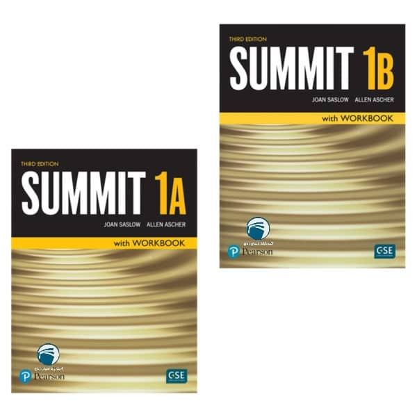 کتاب Summit 1 اثر Joan Saslow And Allen Ascher انتشارات دنیای زبان دو جلدی