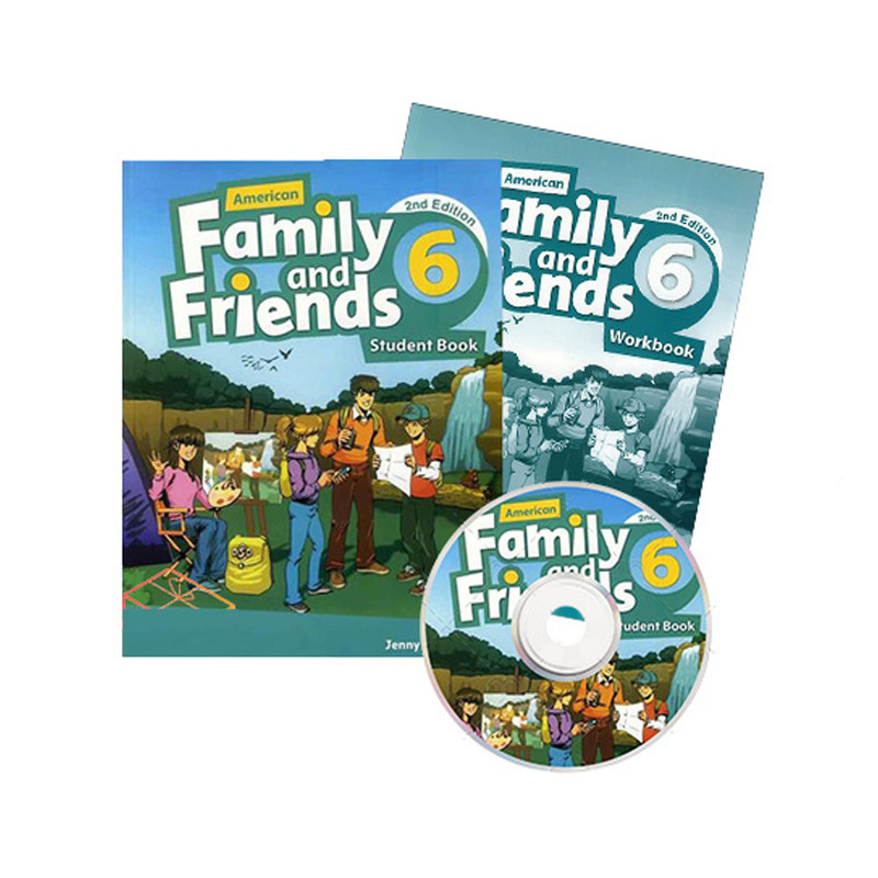 کتاب American Family and Friends 6 Second Edition اثر Naomi Simmons انتشارات oxford