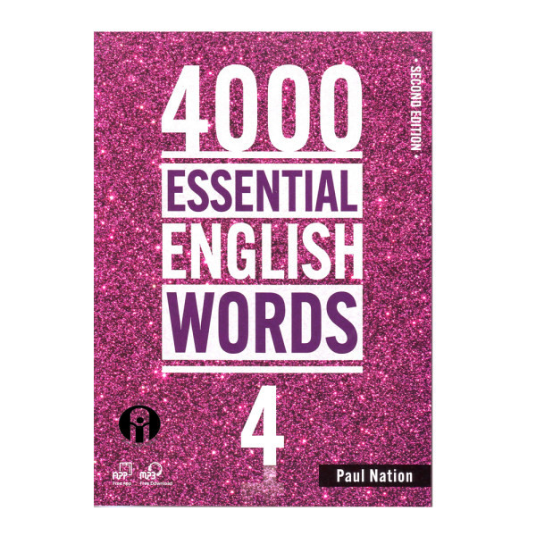 کتاب 4000 Essential English Words اثر Paul Nation انتشارات زبان مهر جلد 4