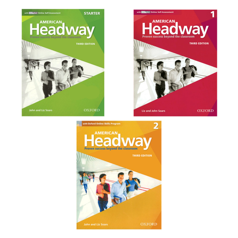 کتاب American Headway 3rd starter-1 اثر Liz and John Soars انتشارات آکسفورد 3 جلدی