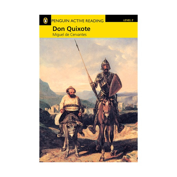 کتاب Penguin Active Reading 2 Don Quixote اثر Miguel Cervantes انتشارات Pearson