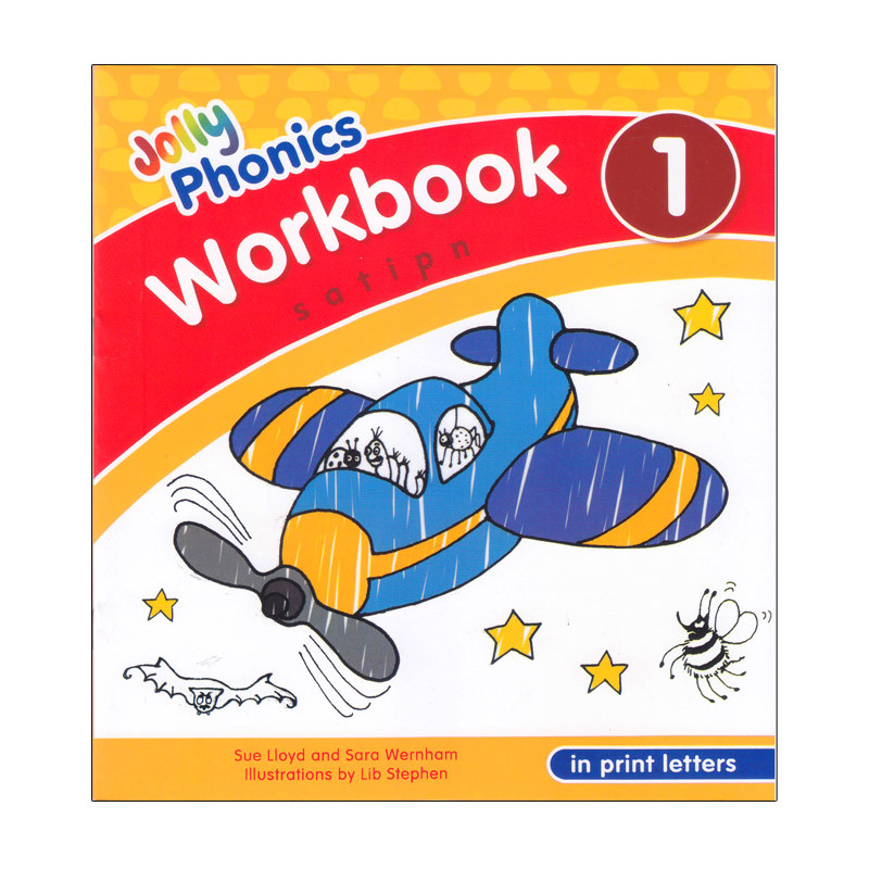 کتاب Jolly Phonics Workbook Book 1 اثر Sara Wernham and Sue Lioyd انتشارات الوندپویان