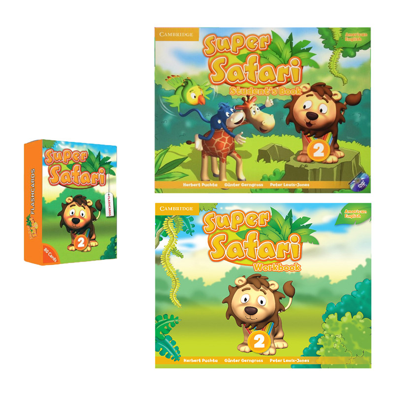 کتاب American Super Safari 2 اثر جمعی از نویسندگان انتشارات الوندپویان 3 جلدی