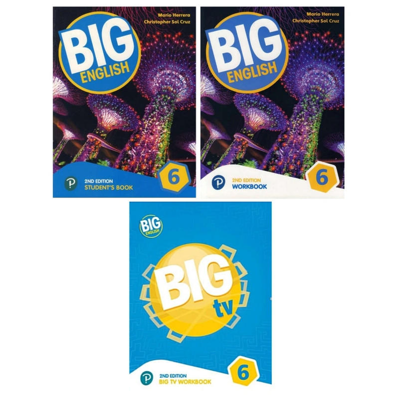 کتاب Big English 6 اثر Mario Herrera و Christopher Sol Cruz انتشارات آرماندیس مجموعه 3 جلدی 