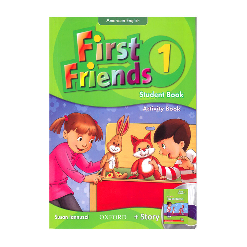 کتاب American First Friends 1 + Story اثر Susan lannuzzi انتشارات الوندپویان