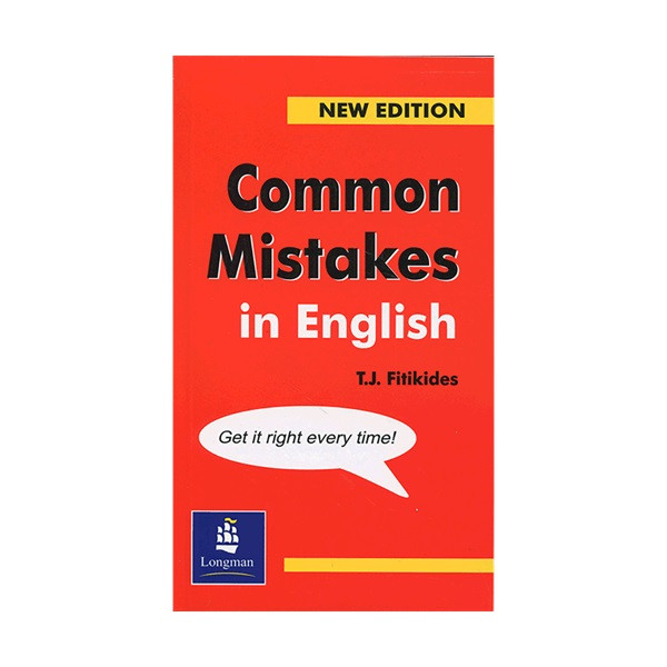 کتاب Common Mistakes in English new edition اثر T.J. Fitikides انتشارات Longman