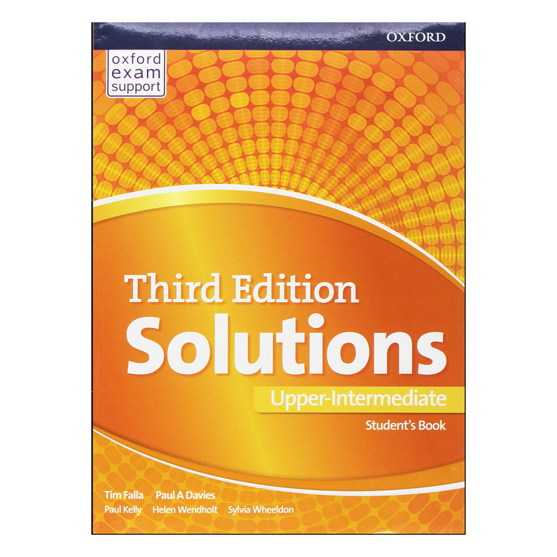 کتاب Solutions Upper-Intermediate 3rd Edition اثر Paul A.Davies and Tim Falla انتشارات آکسفورد