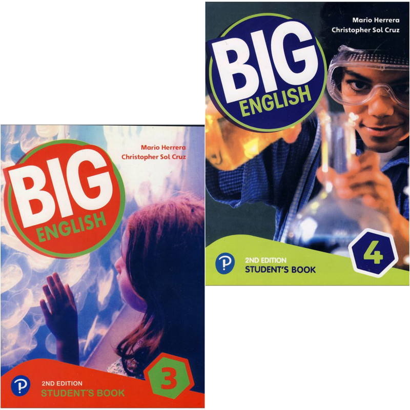 کتاب Big English اثر جمعی از نویسندگان انتشارات Pearson دو جلدی