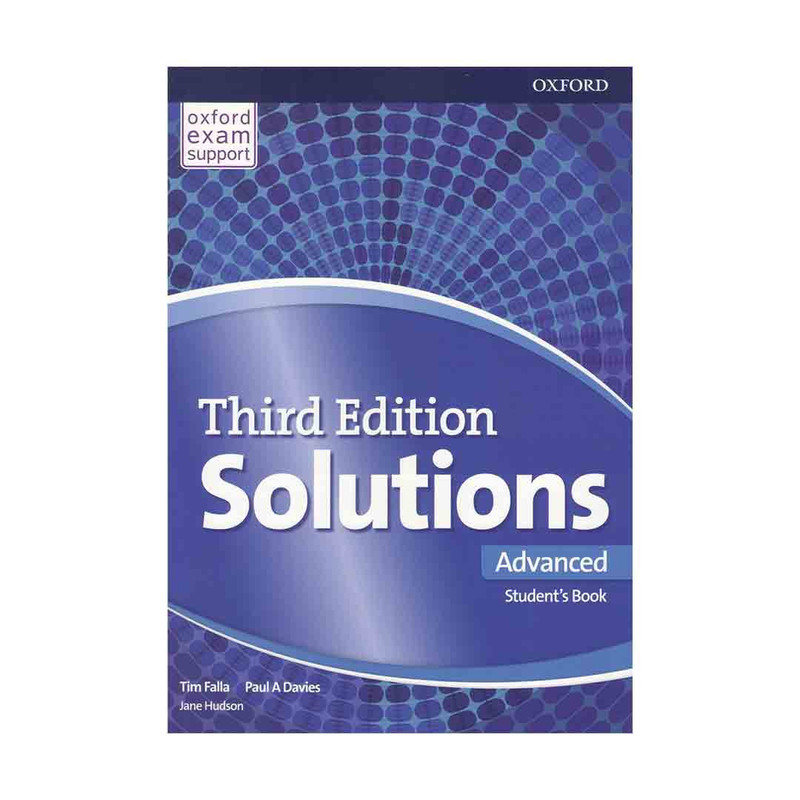 کتاب Solutions Advanced 3rd اثر Tim Falla and Paul A Davies انتشارات OXFORD