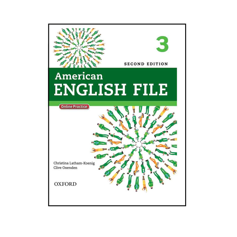 کتاب American English File 3 اثر Christina Latham-Koenig and Clive Oxenden انتشارات OXFORD