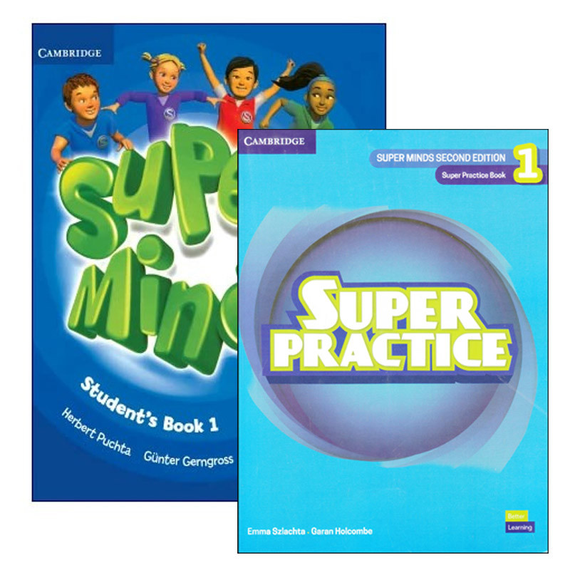  کتاب Super Minds 1 ویرایش دوم اثر جمعی از نویسندگان انتشارات الوندپویان دو جلدی