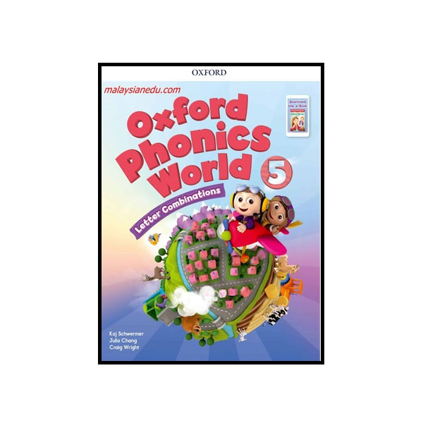 کتاب Oxford Phonics World 5 Letter Combinations اثر Kaj Schwemer انتشارات Oxford