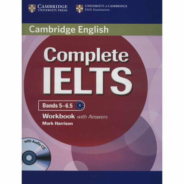 کتاب زبان Complete IELTS 5-6.5 WorkBook اثر Mark Harrison نشر ابداع