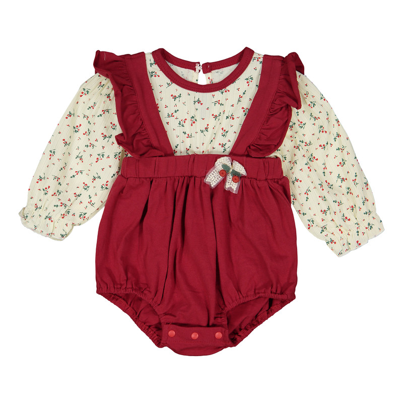 بادی آستین بلند نوزادی مدل S-09