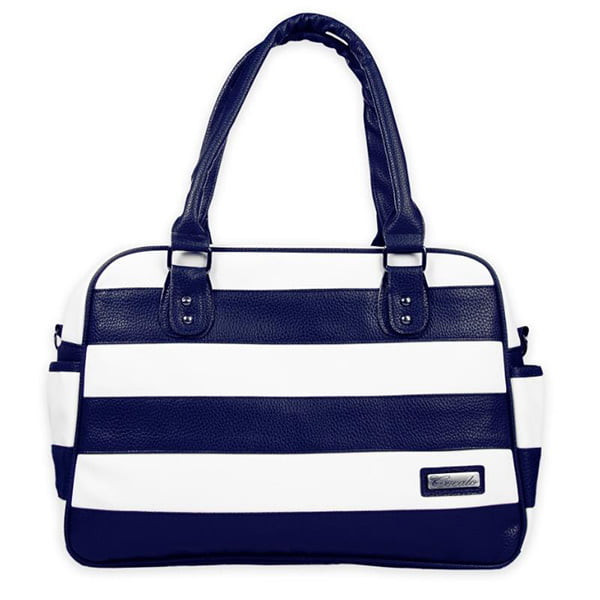 ساک لوازم کودک و نوزاد مدل چرم راه راه