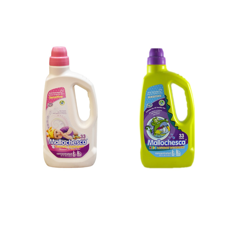 مایع لباسشویی کودک مالوچسکا مدل sens حجم 2 لیتر مجموعه دو عددی