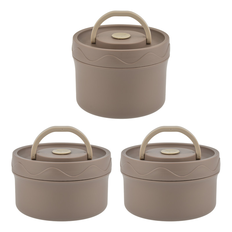 ظرف نگهدارنده غذا کودک delicious food مدل سه طبقه 