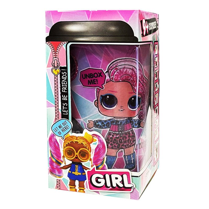 اسباب بازی شانسی ال او ال سوپرایز مدل قوطی نوشابه طرح جعبه دار کد LK1064