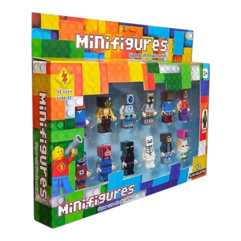 ساختنی اس ال تویز مدل ماینکرافت مجموعه 12 عددی