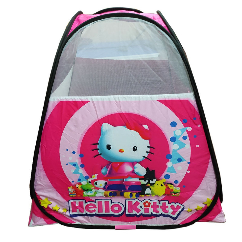 چادر بازی کودک طرح کیتی شاد کد 01