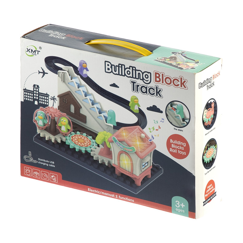 اسباب بازی مدل پله موزیکال طرح پنگوئن