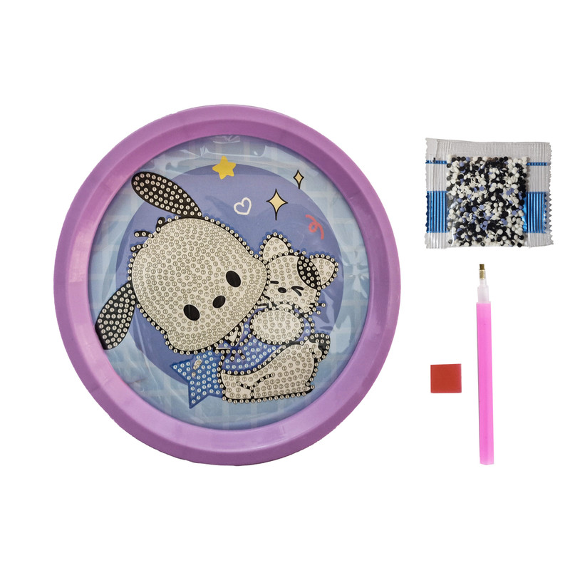 بازی آموزشی مدل ساخت تابلو نقاشی الماسی قاب دار کد 043