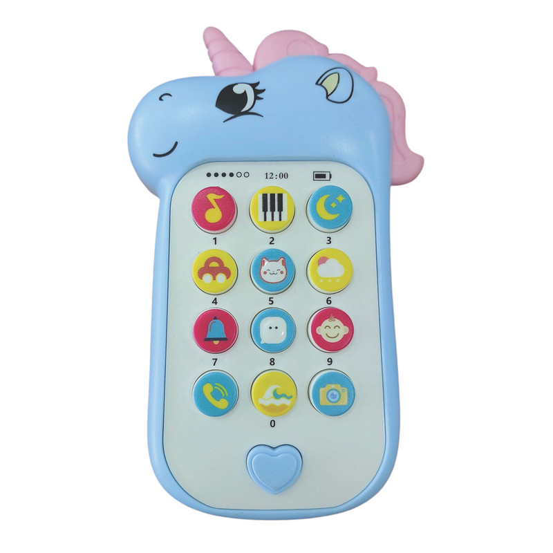 اسباب بازی مدل موبایل موزیکال کودک طرح تک شاخ