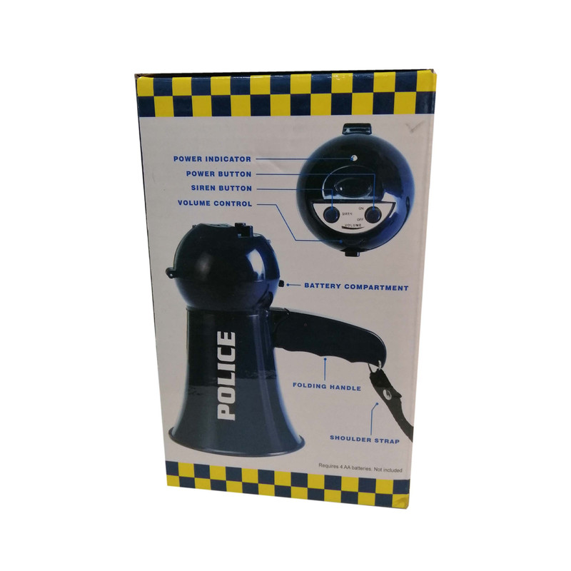 اسباب بازی مدل بلند گوی طرح پلیس کد 99660