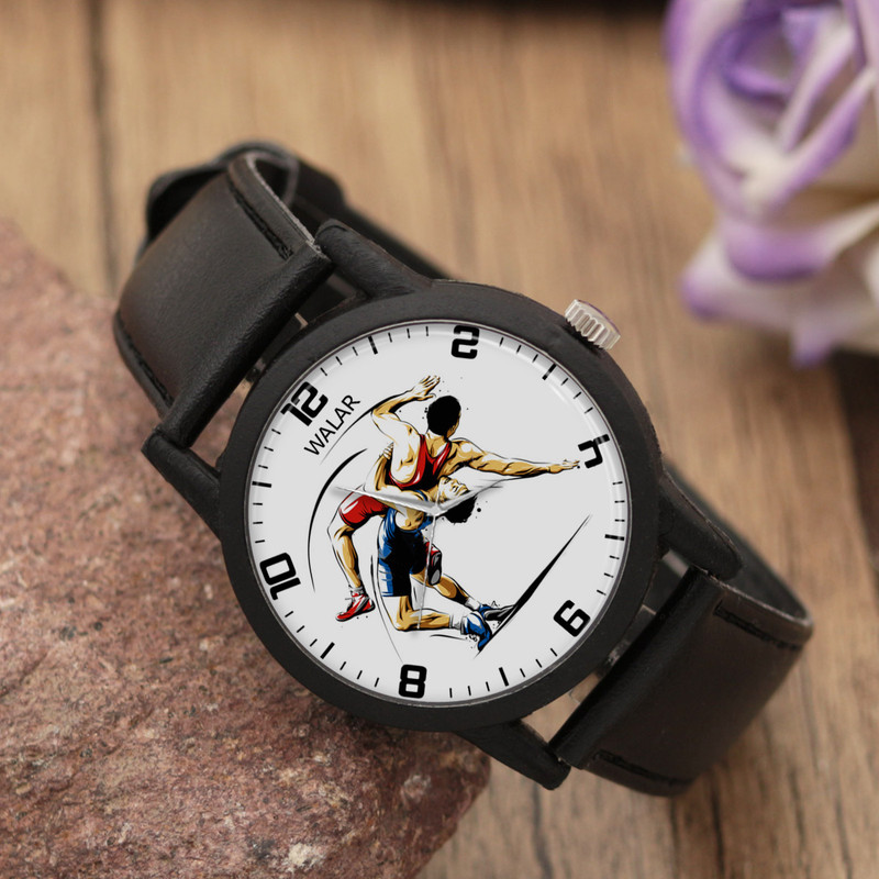 ساعت مچی عقربه ای مردانه والار طرح کشتی کد LF2216