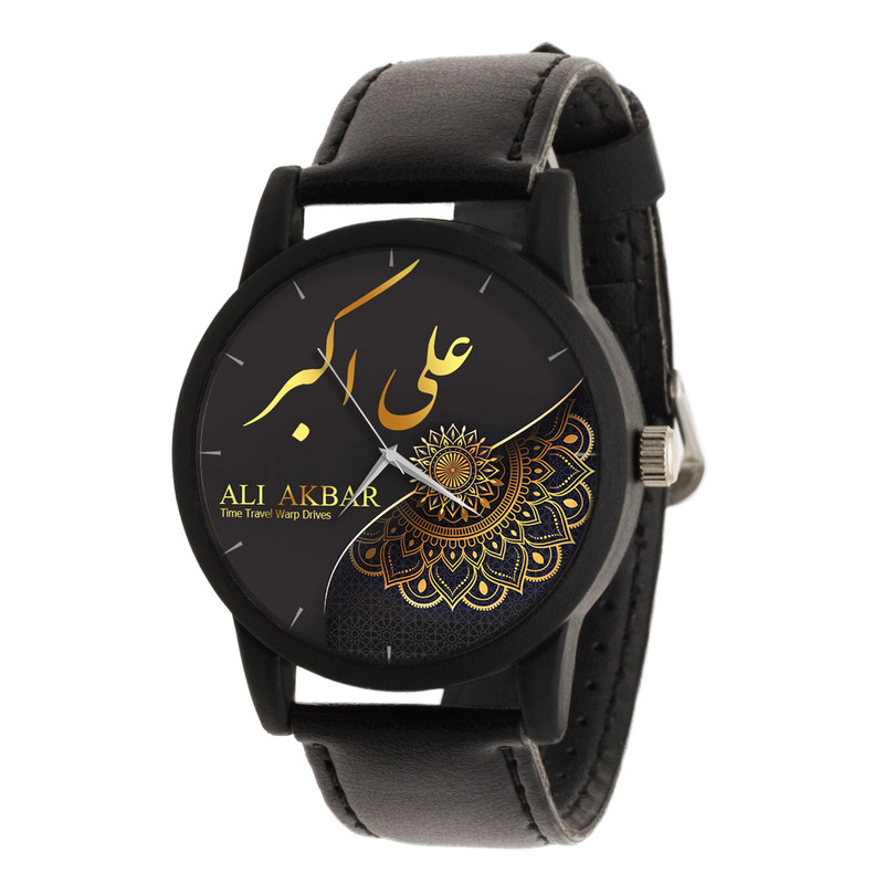 ساعت مچی عقربه ای مردانه طرح علی اکبر کد LF3300