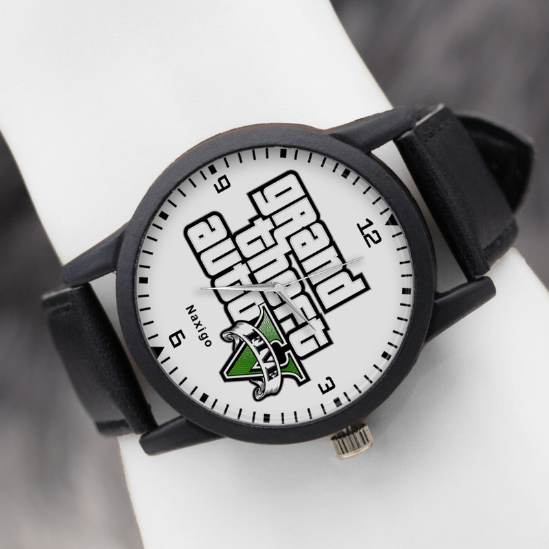 ساعت مچی عقربه ای ناکسیگو مدل GTA V کد LF6743