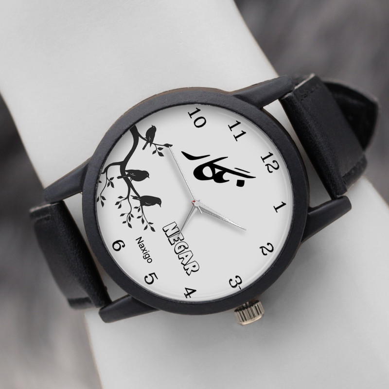 ساعت مچی عقربه ای زنانه ناکسیگو طرح نگار کد LF3314