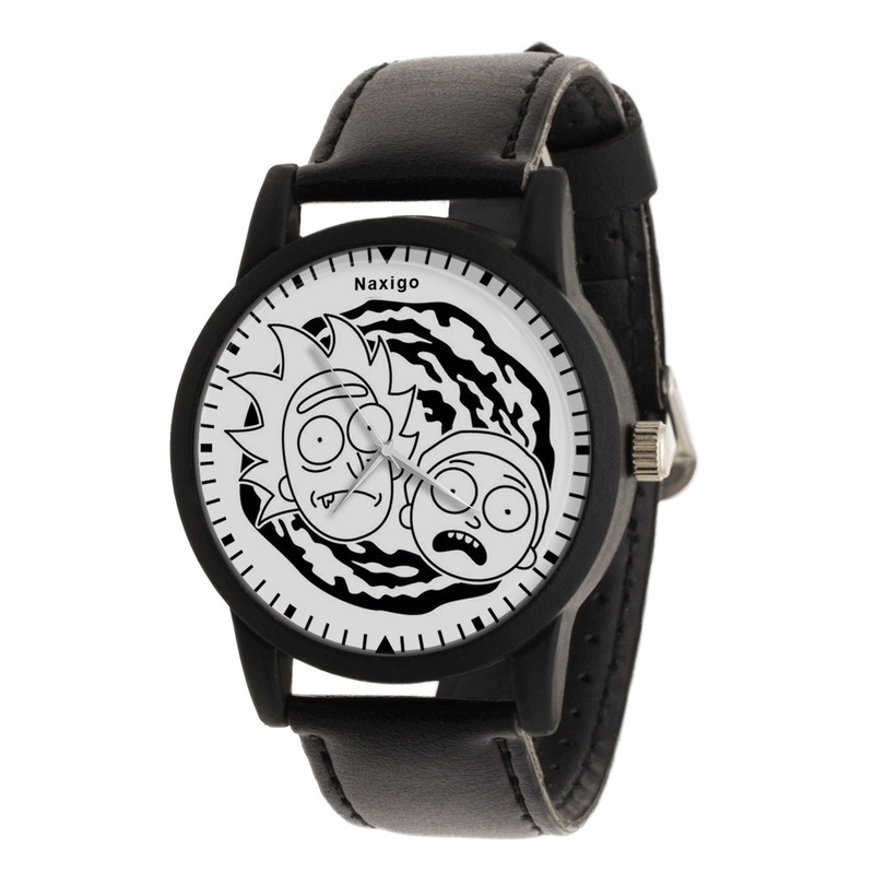 ساعت مچی عقربه ای ناکسیگو طرح Rick and Morty کد LF4241