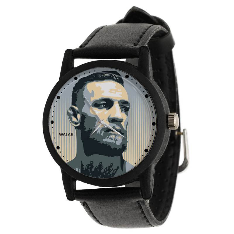 ساعت مچی عقربه ای مردانه والار طرح کانر مک گرگور کد LF2082