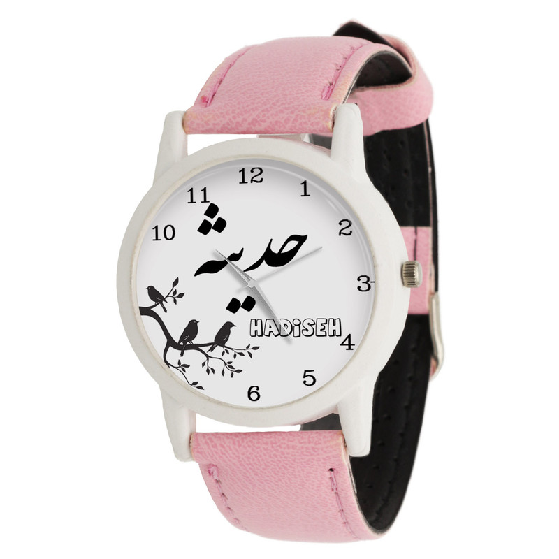 ساعت مچی عقربه ای زنانه طرح حدیثه کد LF3189