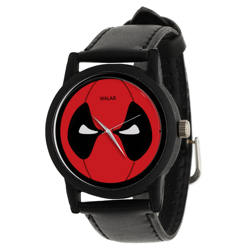 ساعت مچی عقربه ای والار طرح ددپول کد LF2466