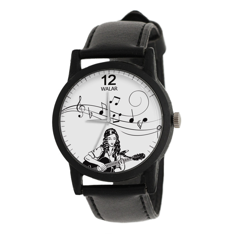 ساعت مچی عقربه ای زنانه والار طرح موسیقی مدل LF1331