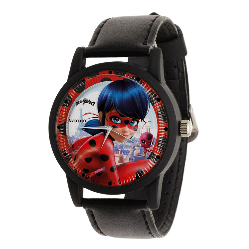 ساعت مچی عقربه ای ناکسیگو طرح Ladybug کد LF4201