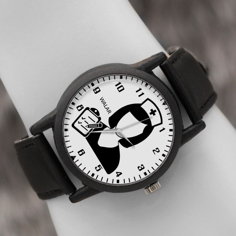 ساعت مچی عقربه ای زنانه والار طرح پرستاری کد LF2629