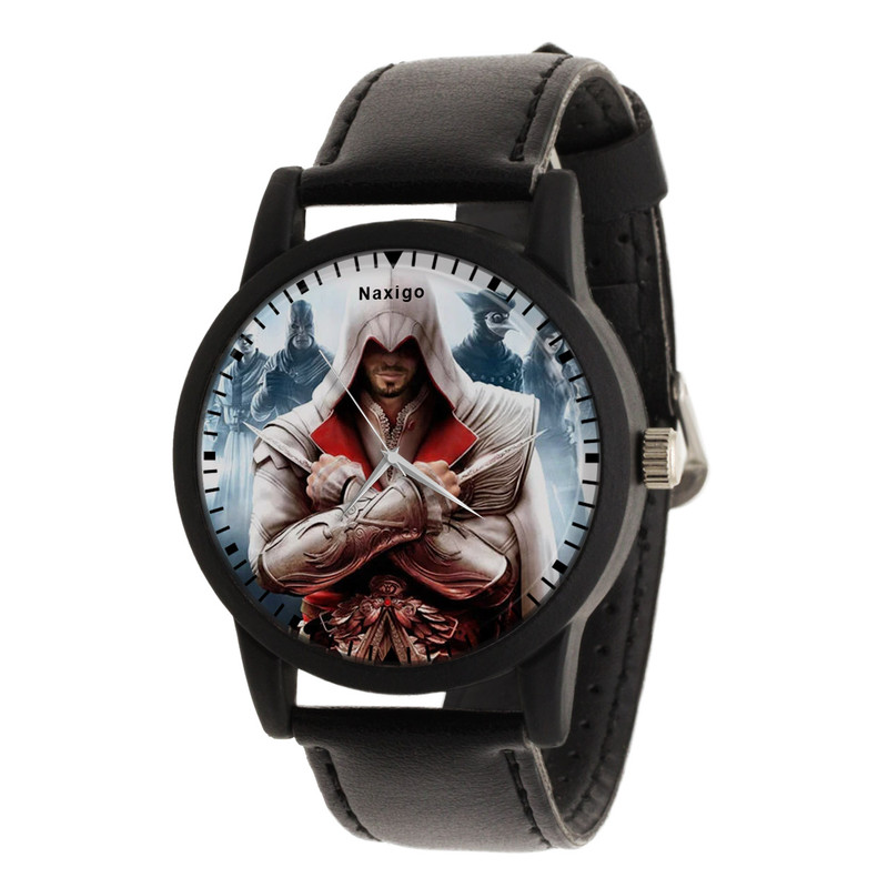 ساعت مچی عقربه ای ناکسیگو مدل بازی Assassin Creed کد LF6751